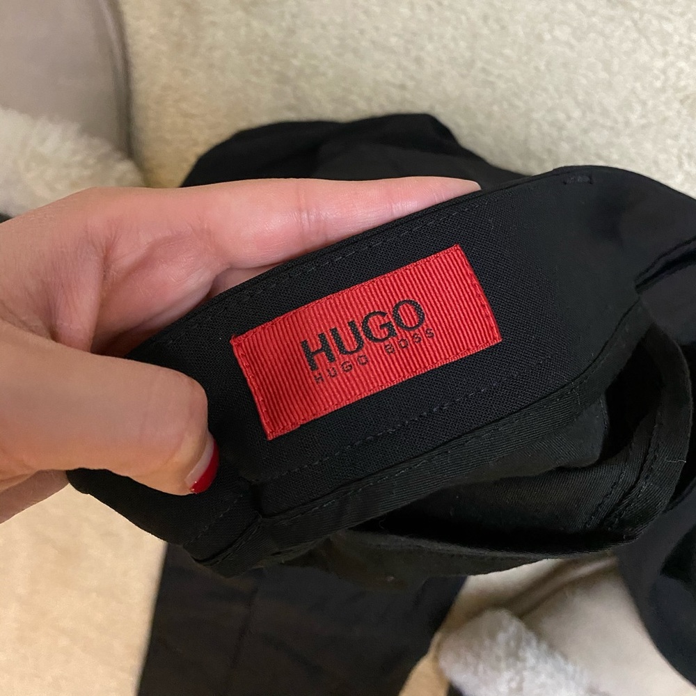 Men’s Hugo Boss black dress pants slacks 40R